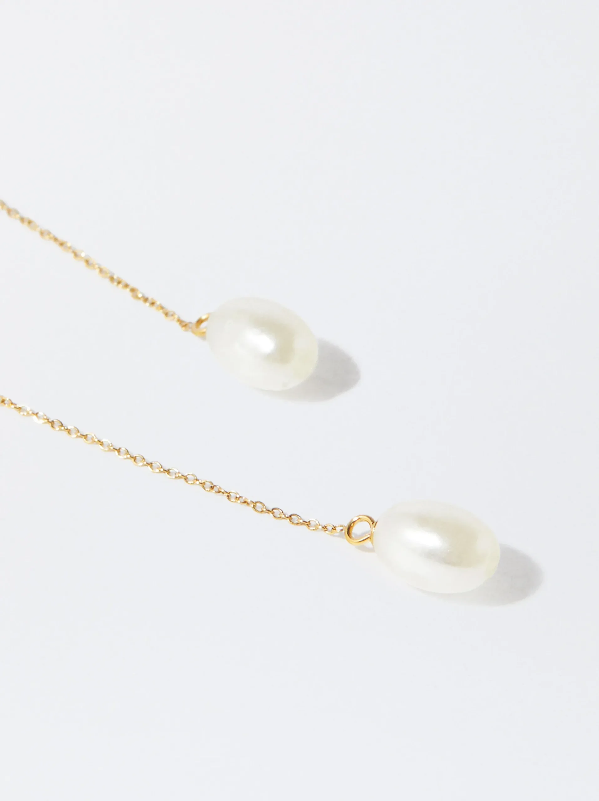 PARFOIS Halsketten|Kurze Halsketten>Ohrringe Aus em Stahl Golden