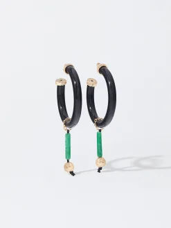 PARFOIS Lange Ohrringe|Trend Collection>Ohrringe Aus Harz Mehrfarbig