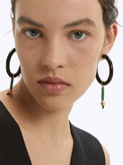 PARFOIS Lange Ohrringe|Trend Collection>Ohrringe Aus Harz Mehrfarbig