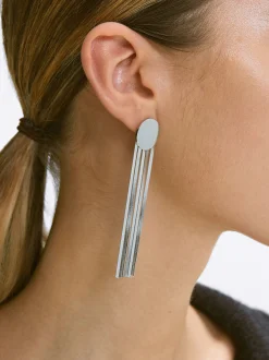 PARFOIS Basics|Kurze Ohrringe>Ohrringe Aus ne Stahl Silber