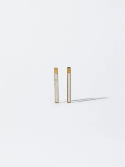 PARFOIS Halsketten|Kurze Halsketten>Ohrringe Aus Stahl Mit Muschel Golden