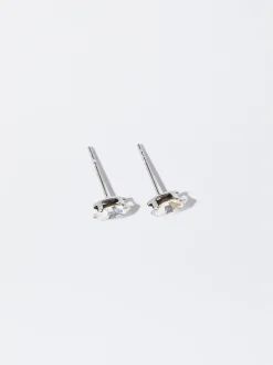 PARFOIS Halsketten|Kurze Halsketten>Ohrringe Aus Stahl Mit Zierkristallen Silber