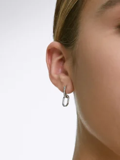 PARFOIS Basics|Set Ohrringen>Ohrringe Aus Stahl Mit Zierkristallen Silber