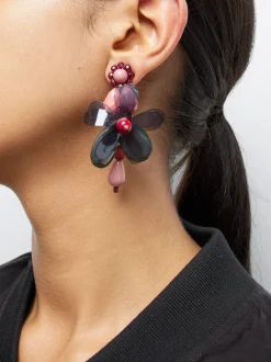 PARFOIS Absatzschuhe>Ohrringe Mit Blume Mehrfarbig