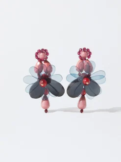 PARFOIS Absatzschuhe>Ohrringe Mit Blume Mehrfarbig