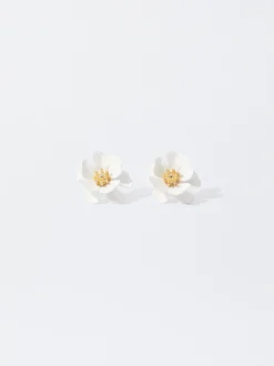 PARFOIS Set Ohrringen|Hoop-Ohrringe>Ohrringe Mit Blume Weib