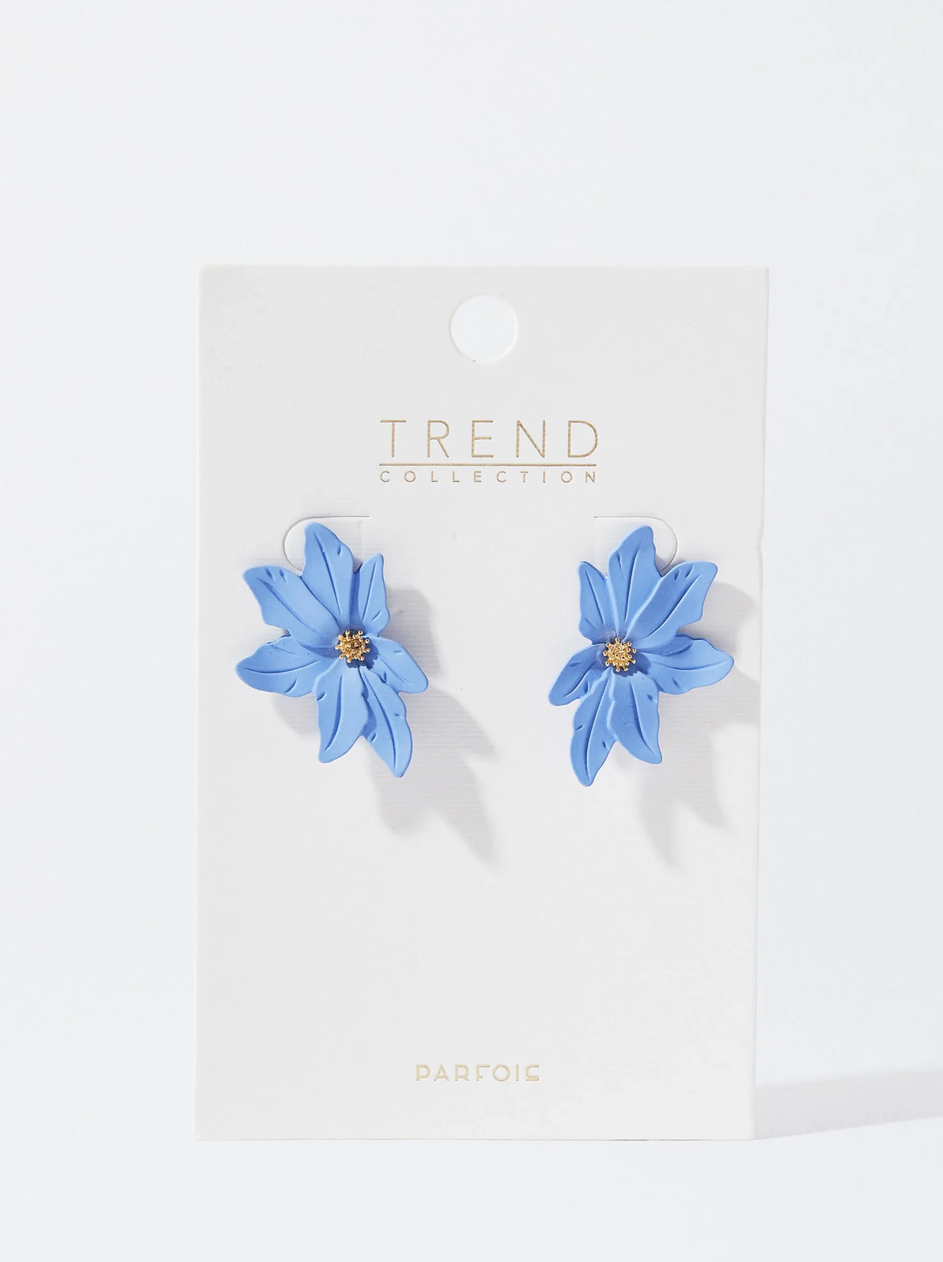 PARFOIS Set Ohrringen|Hoop-Ohrringe>Ohrringe Mit Blume Blau