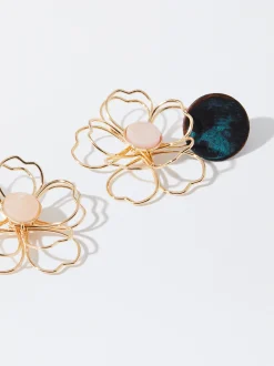 PARFOIS Ohrringe>Ohrringe Mit Blume Mehrfarbig