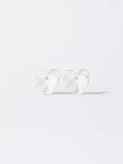 PARFOIS Ringe>Ohrringe Mit Blume Weib