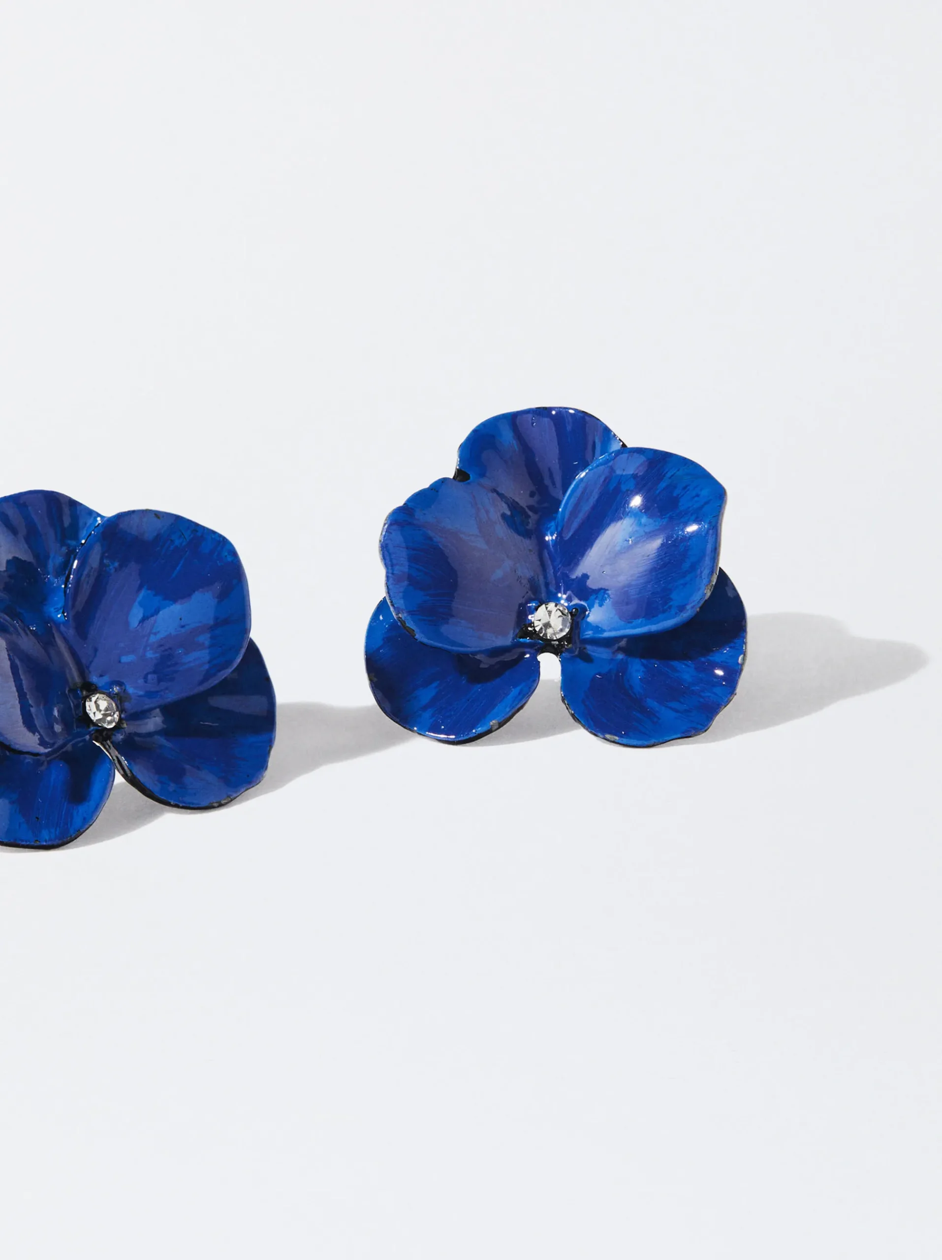 PARFOIS Broschen>Ohrringe Mit Blume Aus Harz