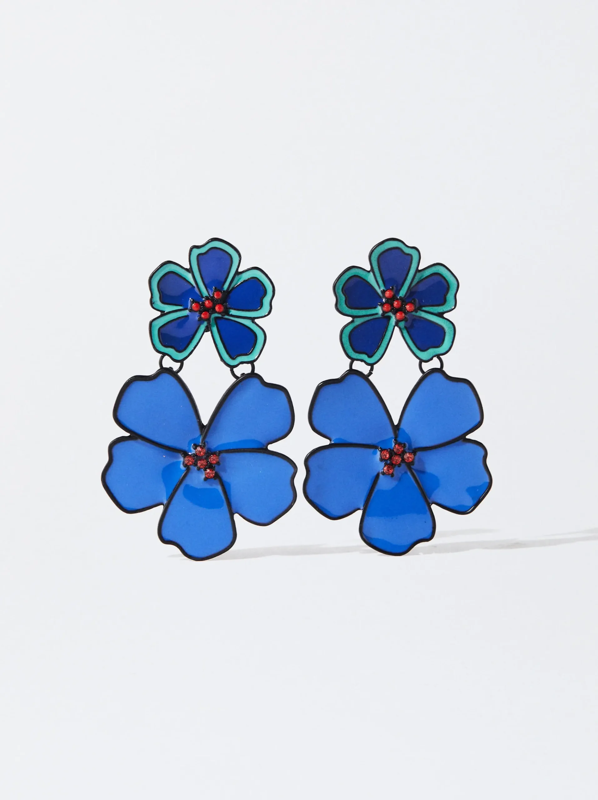 PARFOIS Armbänder>Ohrringe Mit Blume Und Harz Mehrfarbig