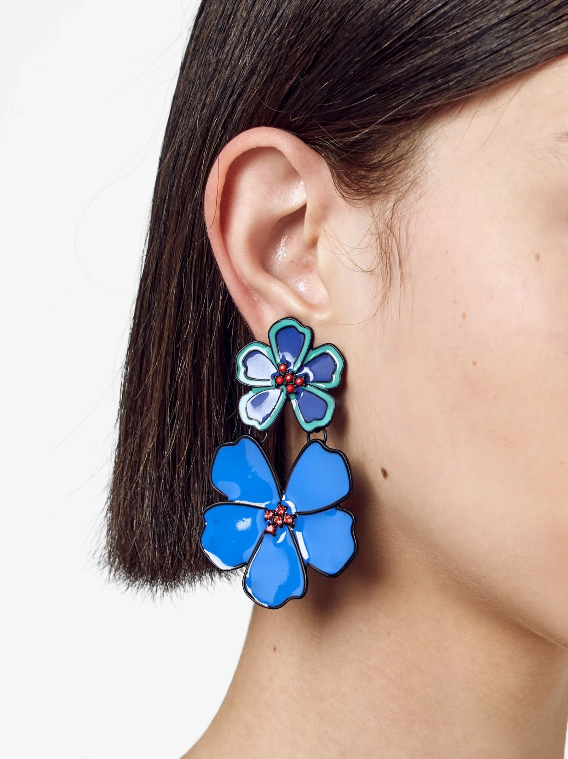 PARFOIS Armbänder>Ohrringe Mit Blume Und Harz Mehrfarbig