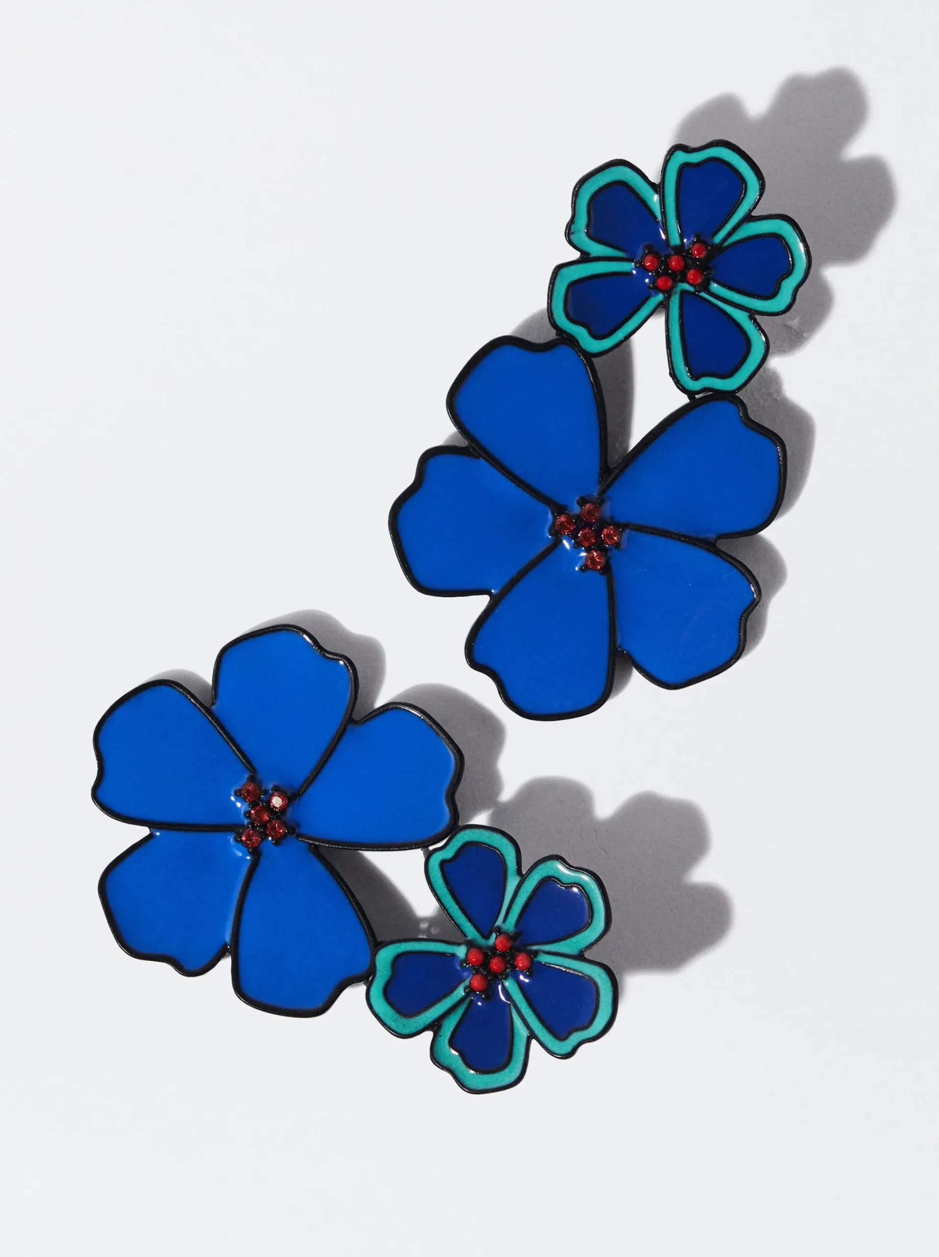 PARFOIS Armbänder>Ohrringe Mit Blume Und Harz Mehrfarbig