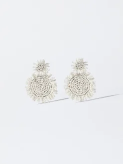 PARFOIS Ringe>Ohrringe Mit Glasperlen Weib
