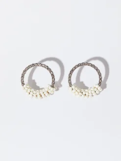 PARFOIS Ringe>Ohrringe Mit Glasperlen Weib