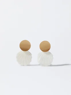 PARFOIS Lange Ohrringe>Ohrringe Mit Muschel Golden