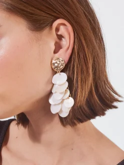 PARFOIS Lange Ohrringe>Ohrringe Mit Muschel Beige
