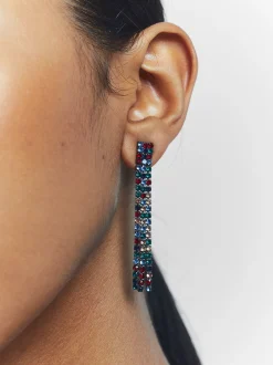 PARFOIS Armbänder>Ohrringe Mit Zierkristallen Mehrfarbig
