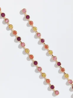 PARFOIS Raffinierter Modeschmuck|Armbänder>Ohrringe Mit Zierkristallen Mehrfarbig