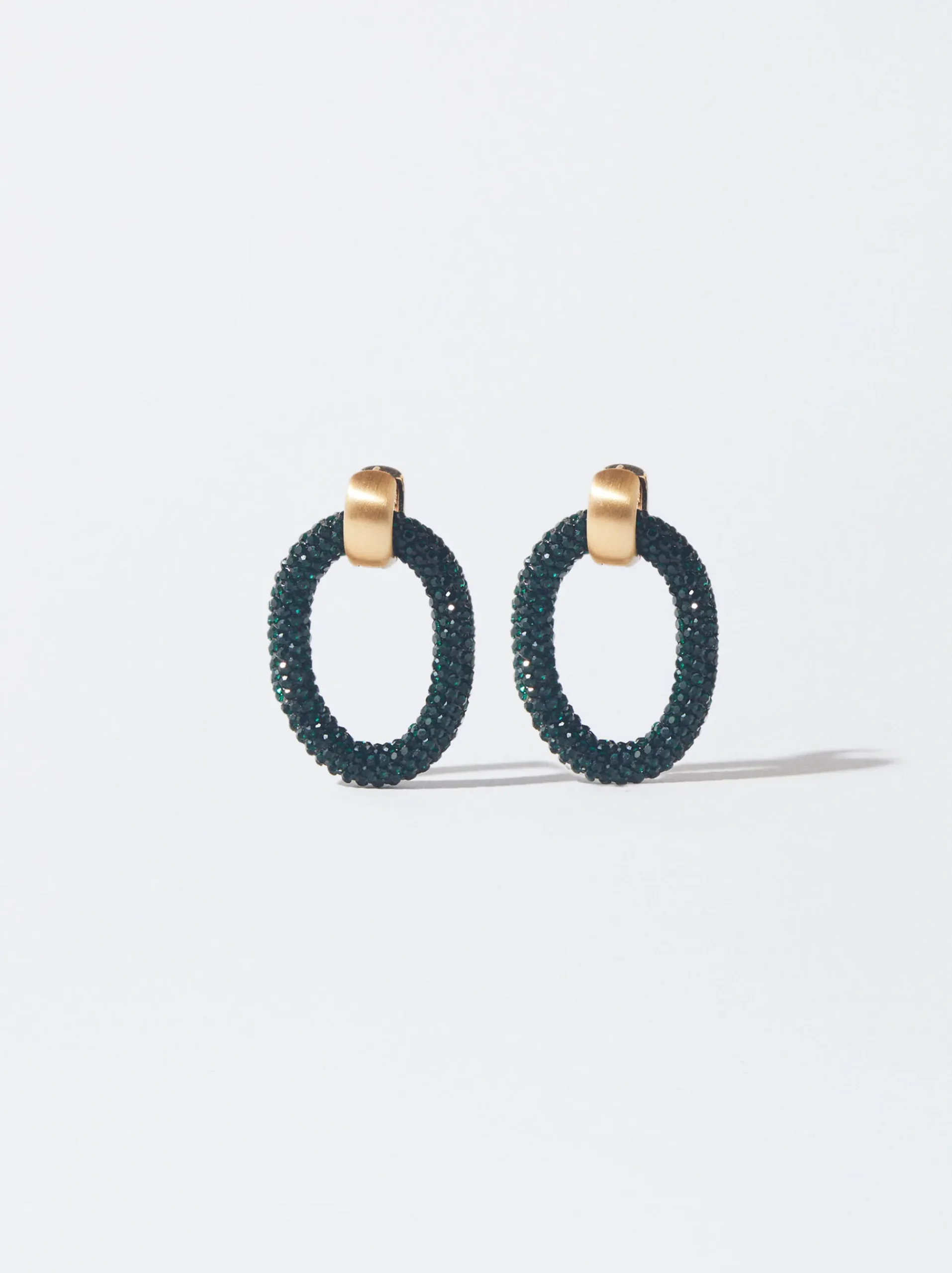 PARFOIS Ringe>Ohrringe Mit Zierkristallen