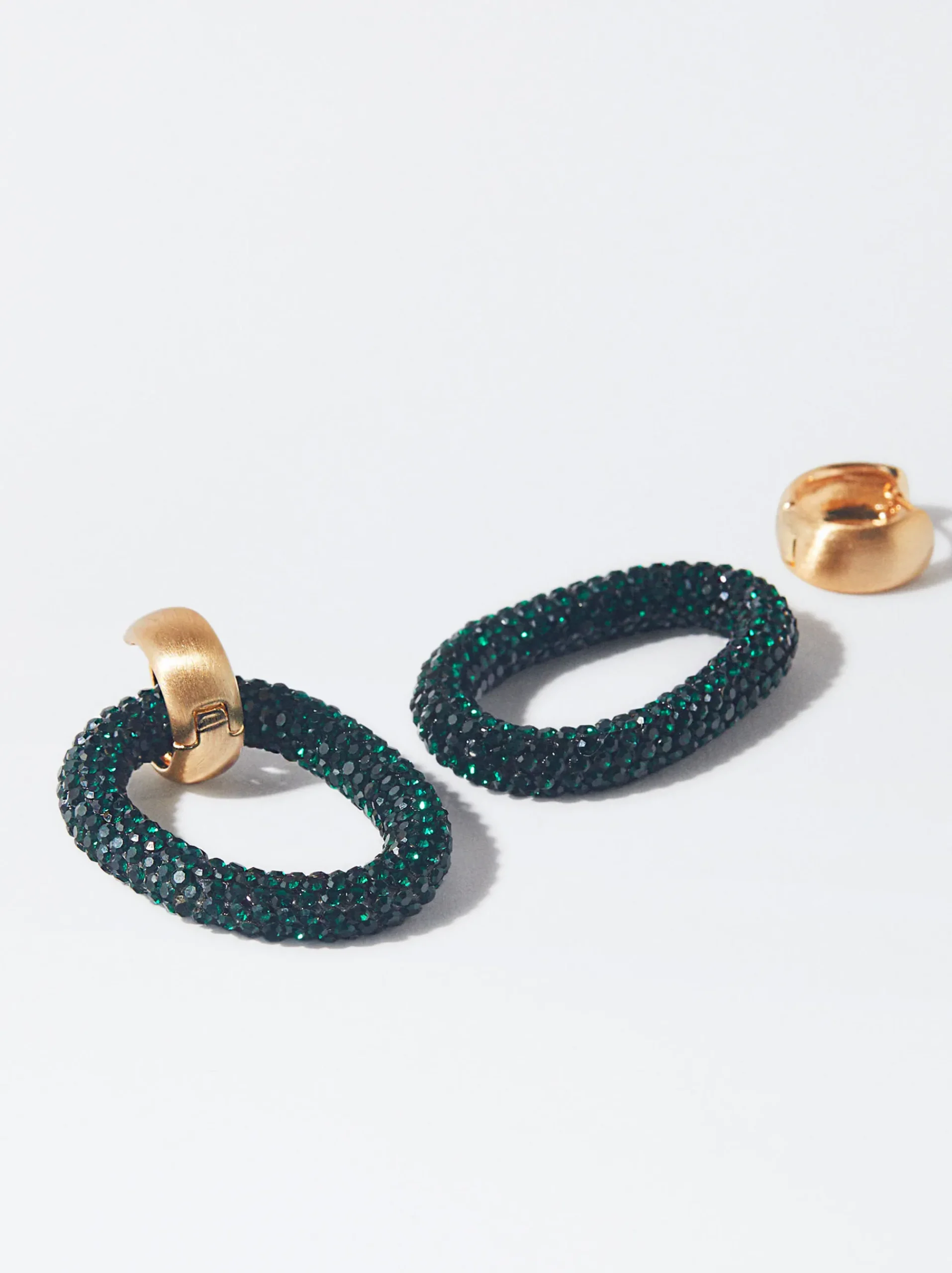 PARFOIS Ringe>Ohrringe Mit Zierkristallen