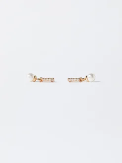 PARFOIS Raffinierter Modeschmuck|Kurze Ohrringe><noscript><img width=