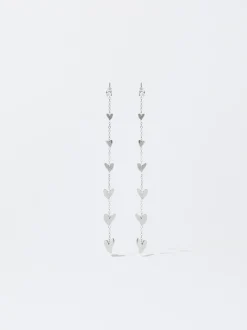 PARFOIS Basics|Set Ohrringen>Ohrstecker Aus Stahl Mit Herz Silber