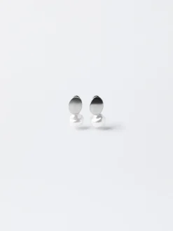 PARFOIS Raffinierter Modeschmuck|Ringe>Ohrstecker Mit Perle Beige