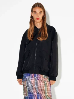 PARFOIS Umhängetaschen|Taschen aus Leder NEW>Online Exclusive - Bomberjacke Mit Taschen Schwarz