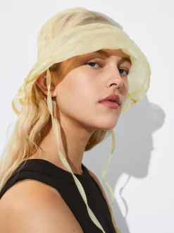 PARFOIS Geldbeutel>Online Exclusive - Fischerhut Aus Organza Gelb