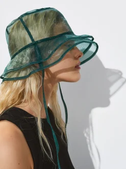 PARFOIS Geldbeutel>Online Exclusive - Fischerhut Aus Organza Grün