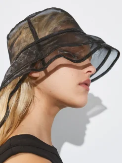 PARFOIS Geldbeutel>Online Exclusive - Fischerhut Aus Organza Schwarz