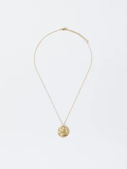 PARFOIS Armbänder|Trend Collection>Online Exclusive - Halskette Aus Stahl Mit Medaillon L&ouml;we Golden