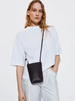 PARFOIS Handyhüllen|Handyhüllen>Online Exclusive - Handyh&uuml;lle Aus Leder Schwarz