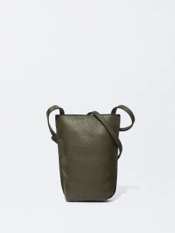 PARFOIS Gummis>Online Exclusive - Handyhülle Aus Leder Khaki