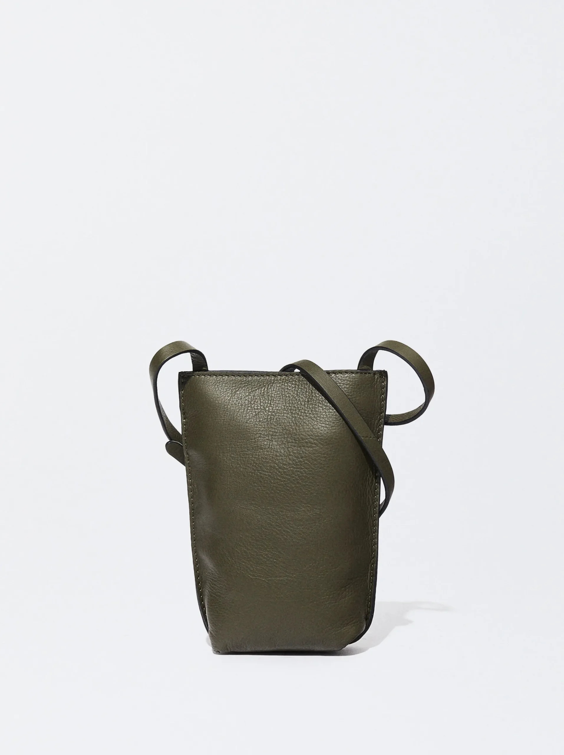 PARFOIS Gummis>Online Exclusive - Handyhülle Aus Leder Khaki