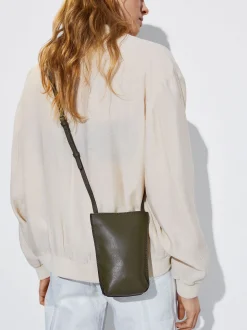 PARFOIS Gummis>Online Exclusive - Handyh&uuml;lle Aus Leder Khaki