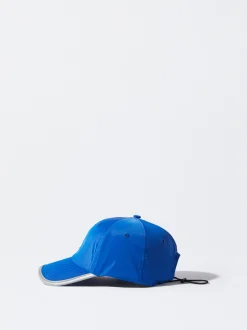 PARFOIS Strohhüte>Online Exclusive - Kappe Aus Funktionsstoff Blau