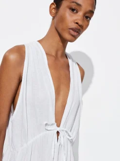 PARFOIS Basics|Strick>Online Exclusive - Kleid Mit Leinen Weib