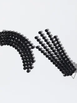 PARFOIS Armbänder>Online Exclusive - Lange Ohrringe Mit Kristallen Schwarz