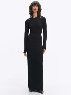 PARFOIS Schultertaschen>Online Exclusive - Langes Kleid Mit Bolero Schwarz