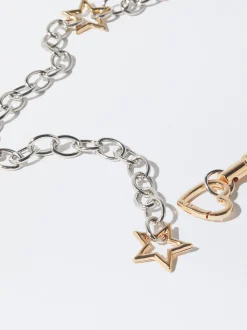 PARFOIS Spangen>Online Exclusive - Metallic-G&uuml;rtel Mit Charms Golden
