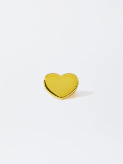 PARFOIS Basics|Hemden>Online Exclusive - Metallischer Herzring Golden