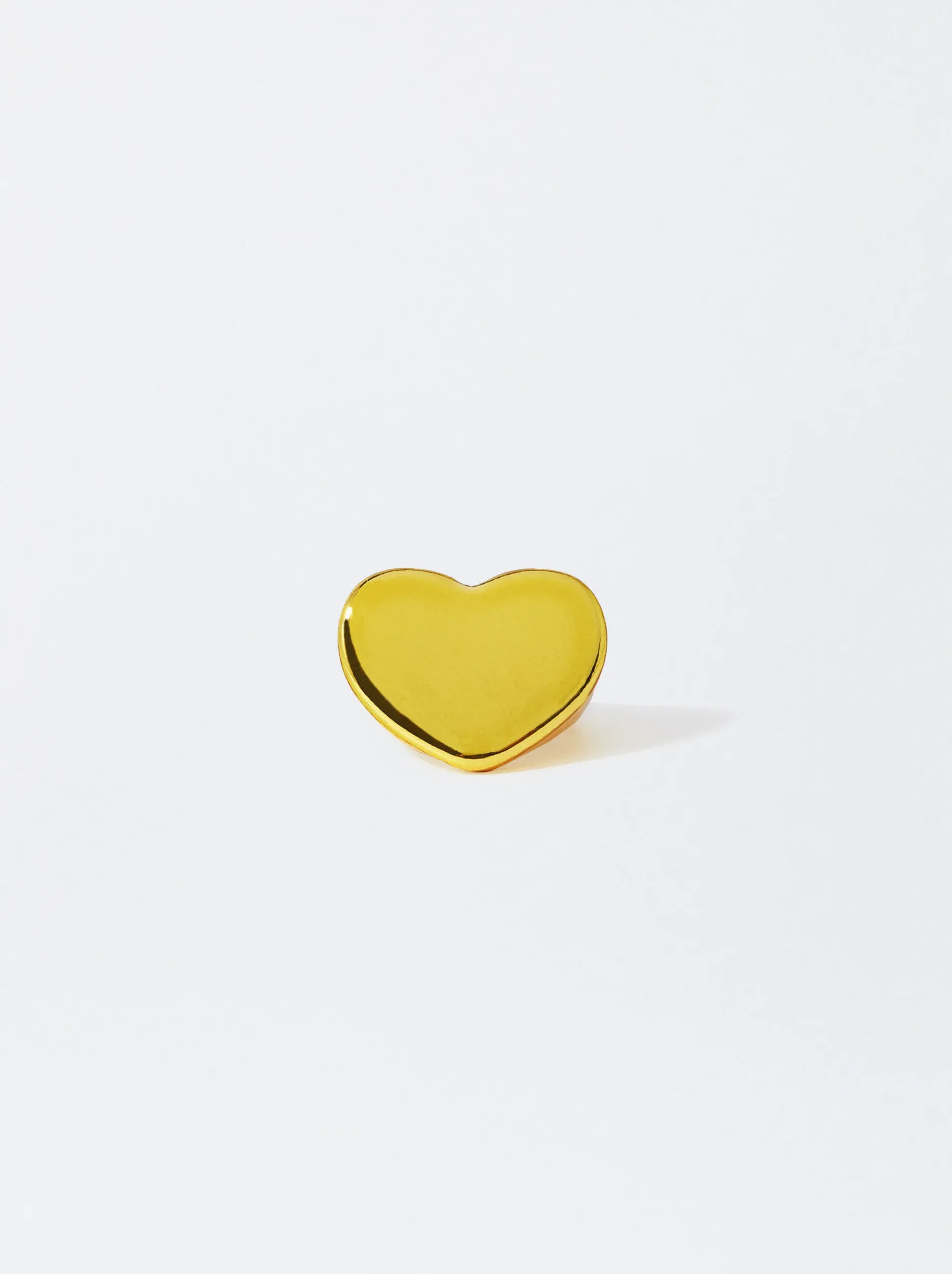PARFOIS Basics|Hemden>Online Exclusive - Metallischer Herzring Golden