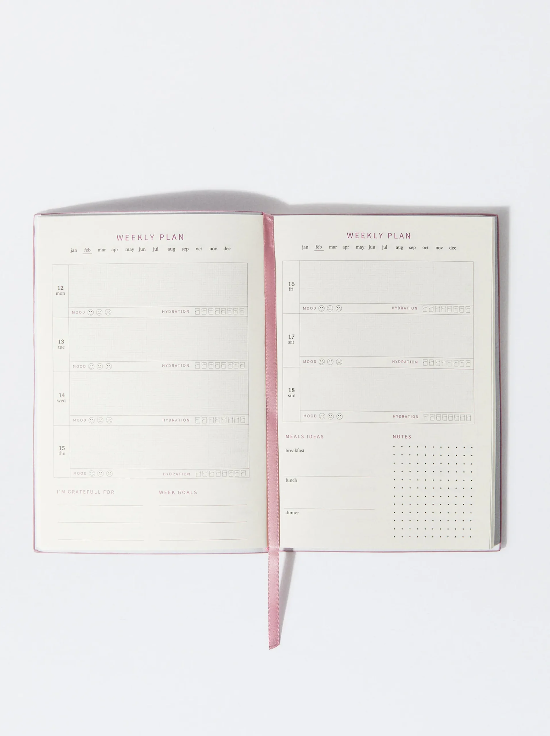PARFOIS Schals|Schals>Online Exclusive - Personalisierter Tagesordnung 2024 Rosa