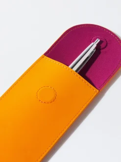 PARFOIS Printed>Online Exclusive - Personalisiertes Federtasche Orange