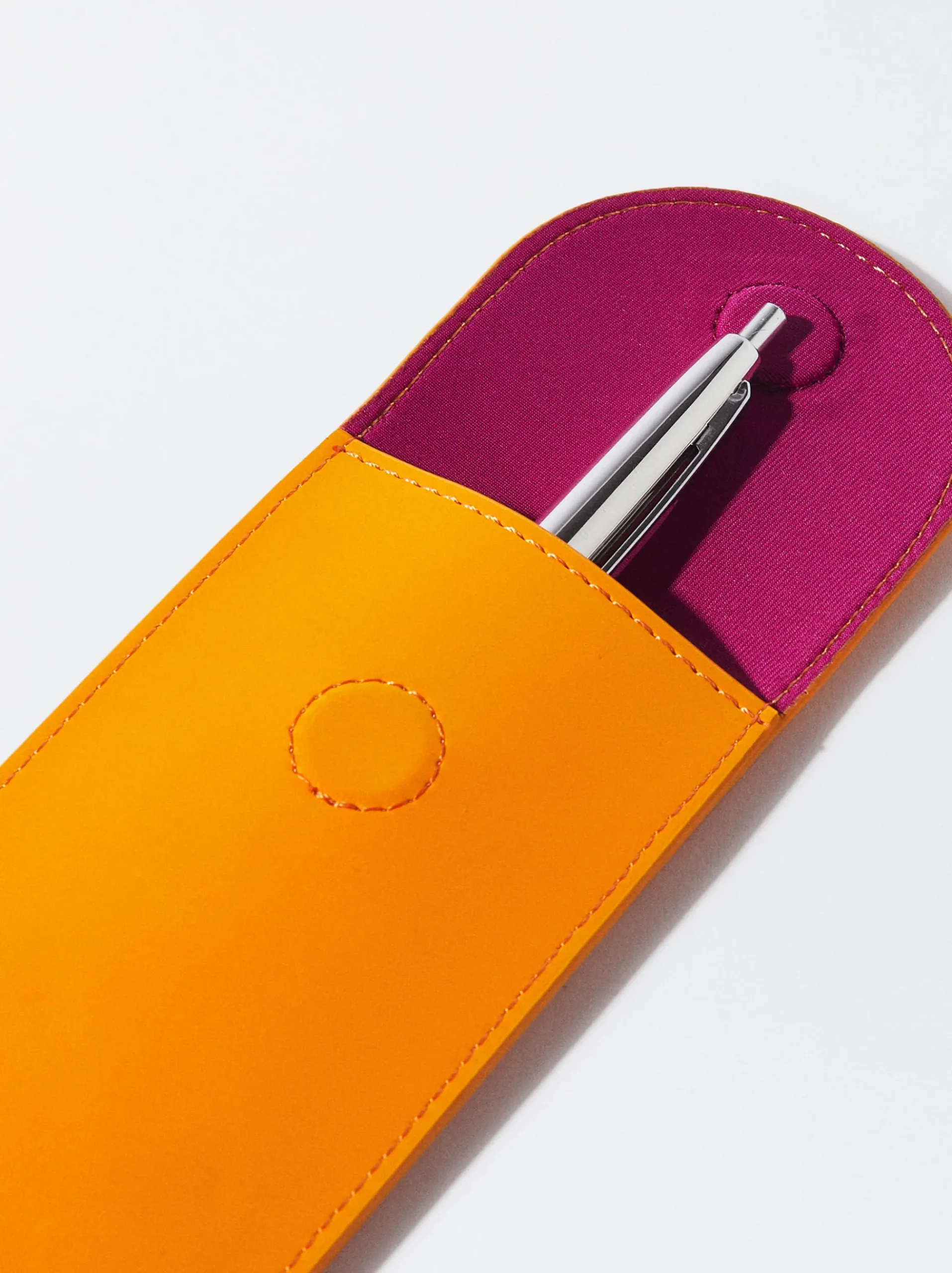 PARFOIS Printed>Online Exclusive - Personalisiertes Federtasche Orange