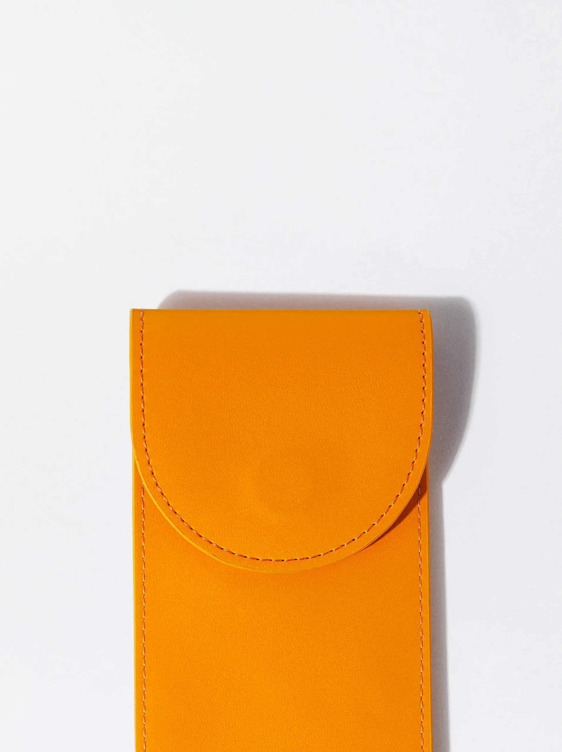 PARFOIS Printed>Online Exclusive - Personalisiertes Federtasche Orange