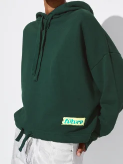 PARFOIS Strick|Tops und Shirts>Online Exclusive - Pullover Mit Kapuze Grau