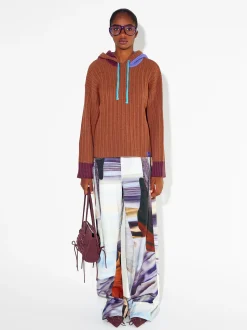 PARFOIS Hosen>Online Exclusive - Pullover Mit Kapuze Mehrfarbig